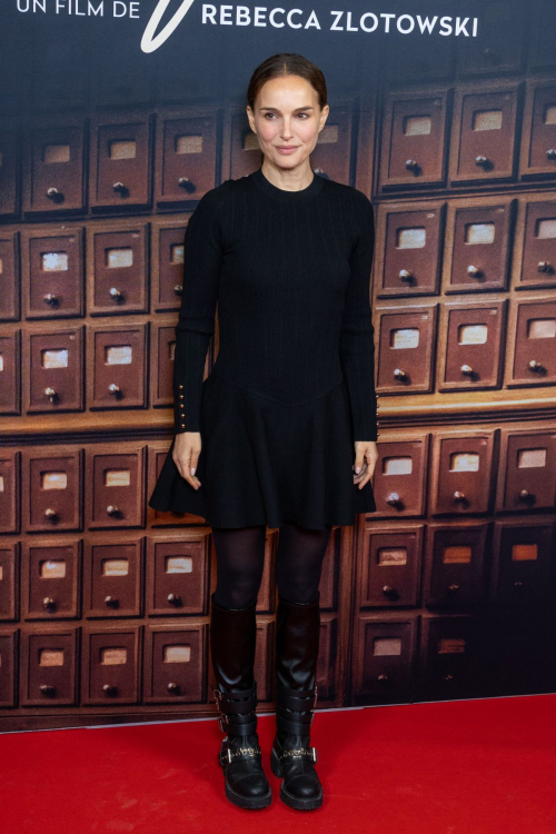 Natalie Portman at A Private Life premiere, November 2025