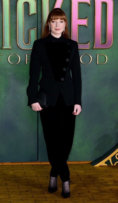 Nicola Roberts at Wicked For Good Premiere in London, Nov 2025