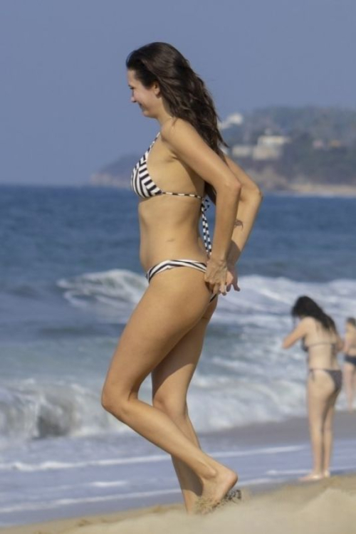 Nina Dobrev Celebrates Thanksgiving Bikini Beach Moment, November 2025 4