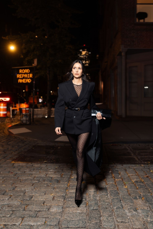 Nina Dobrev Night Out New York City, November 2025 4