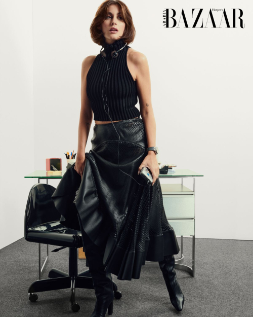 Nour Arida for Harper’s Bazaar Arabia, November 2025 5