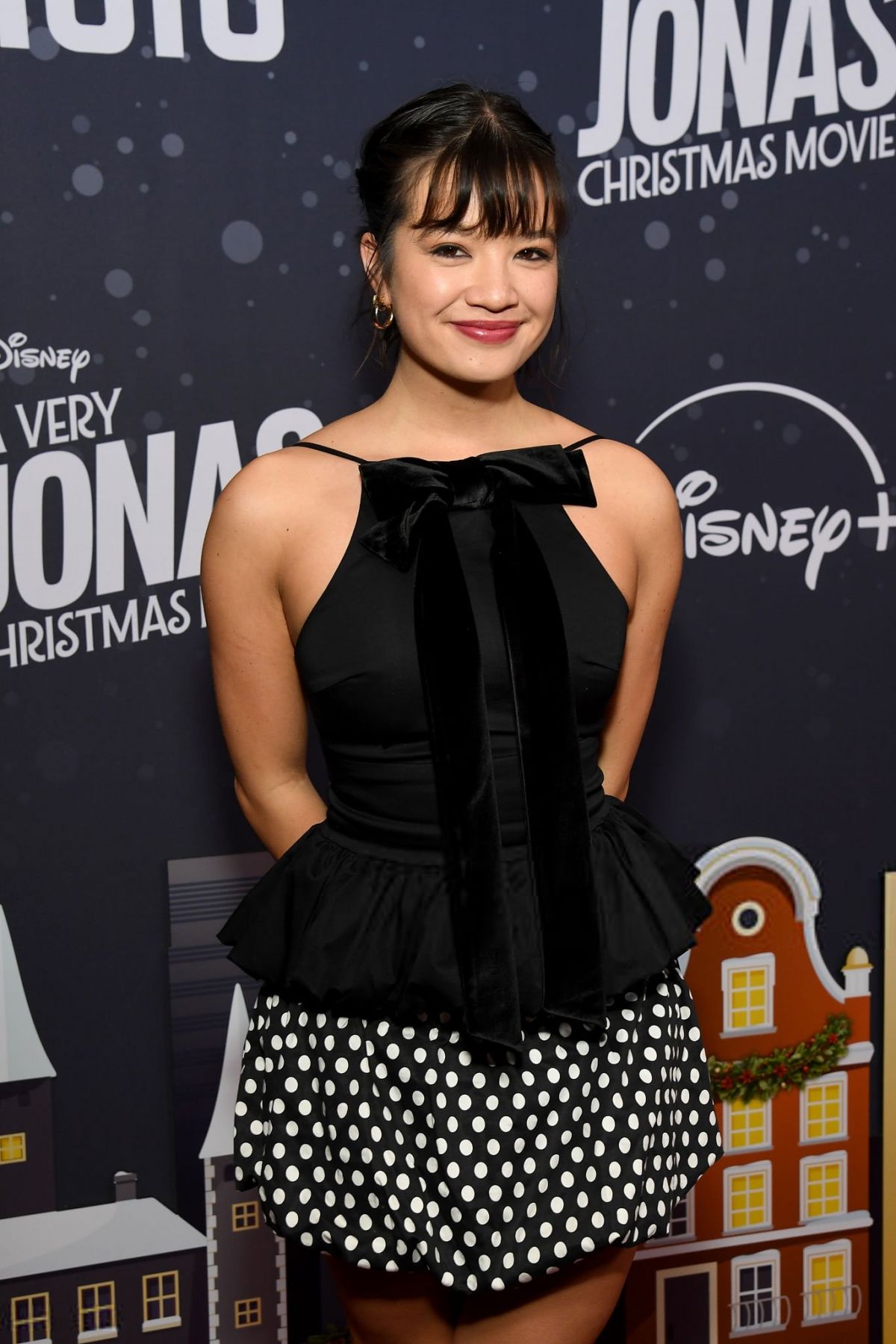 Peyton Elizabeth Lee at A Very Jonas Christmas Premiere, Nov 2025