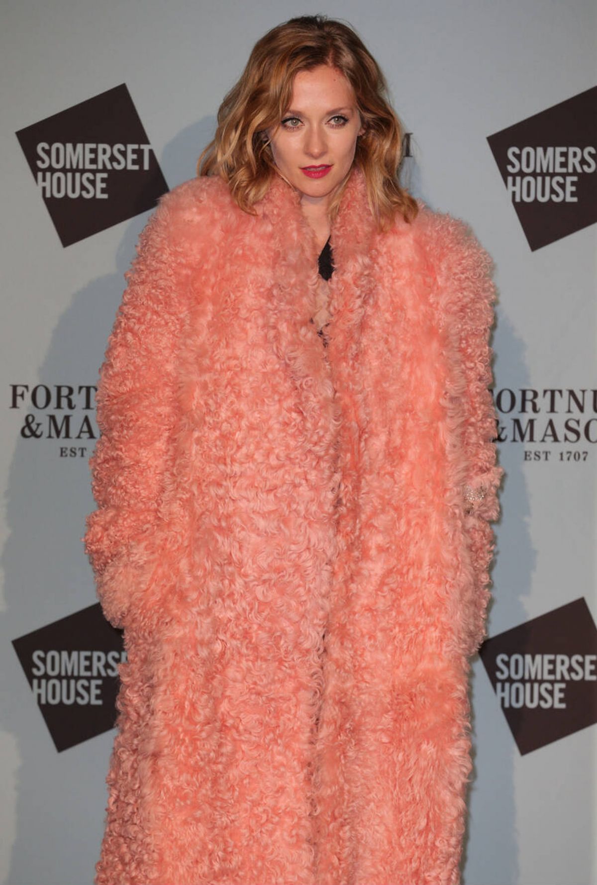 Portia Freeman at Somerset House launch, November 2016