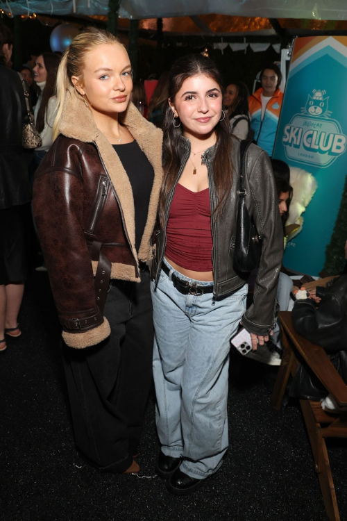 Pressley Hoshbach at Jellycat Ski Club Launch Celebration, 2025