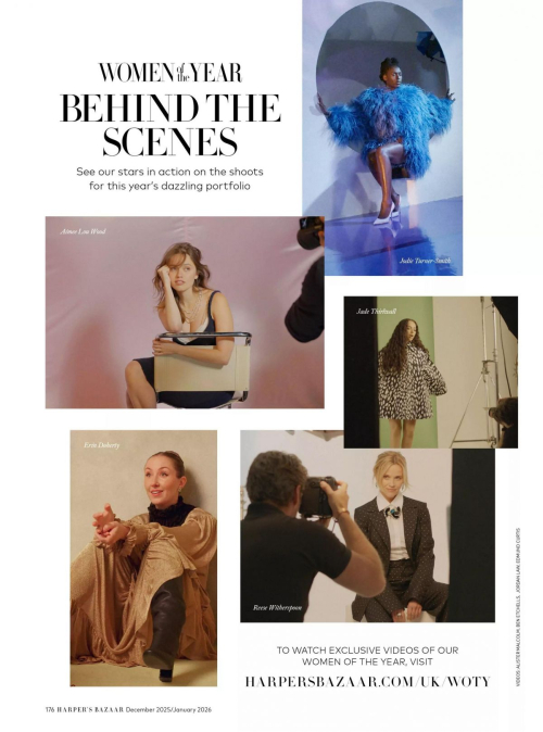 Reese Witherspoon in Harper’s Bazaar UK, December 2025 1