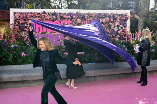 Renee Zellweger at Bridget Jones statue unveiling, November 2025 4