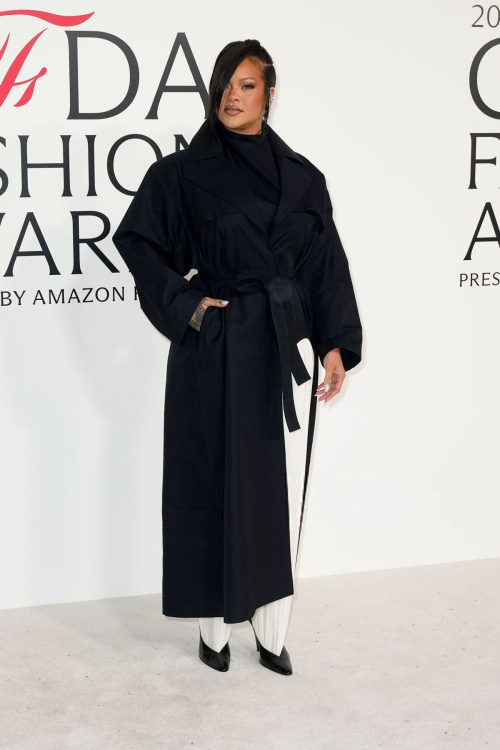 Rihanna at CFDA Awards in New York City, Nov 2025