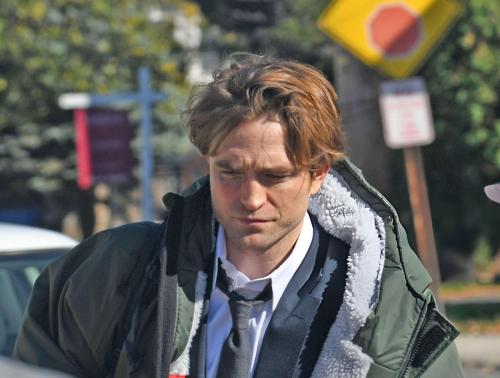 Robert Pattinson on set of Here Comes the Flood, November 2025 1