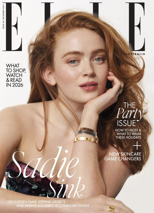 Sadie Sink Elle Australia Feature, December 2025 13