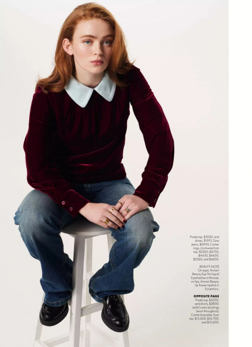 Sadie Sink Elle Australia Feature, December 2025 5