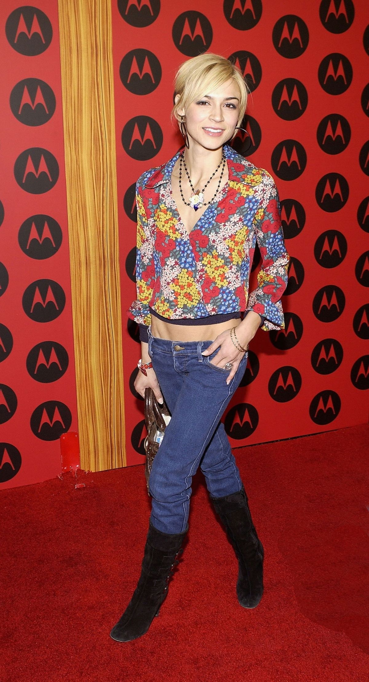 Samaire Armstrong at Motorola Holiday Party, December 2004