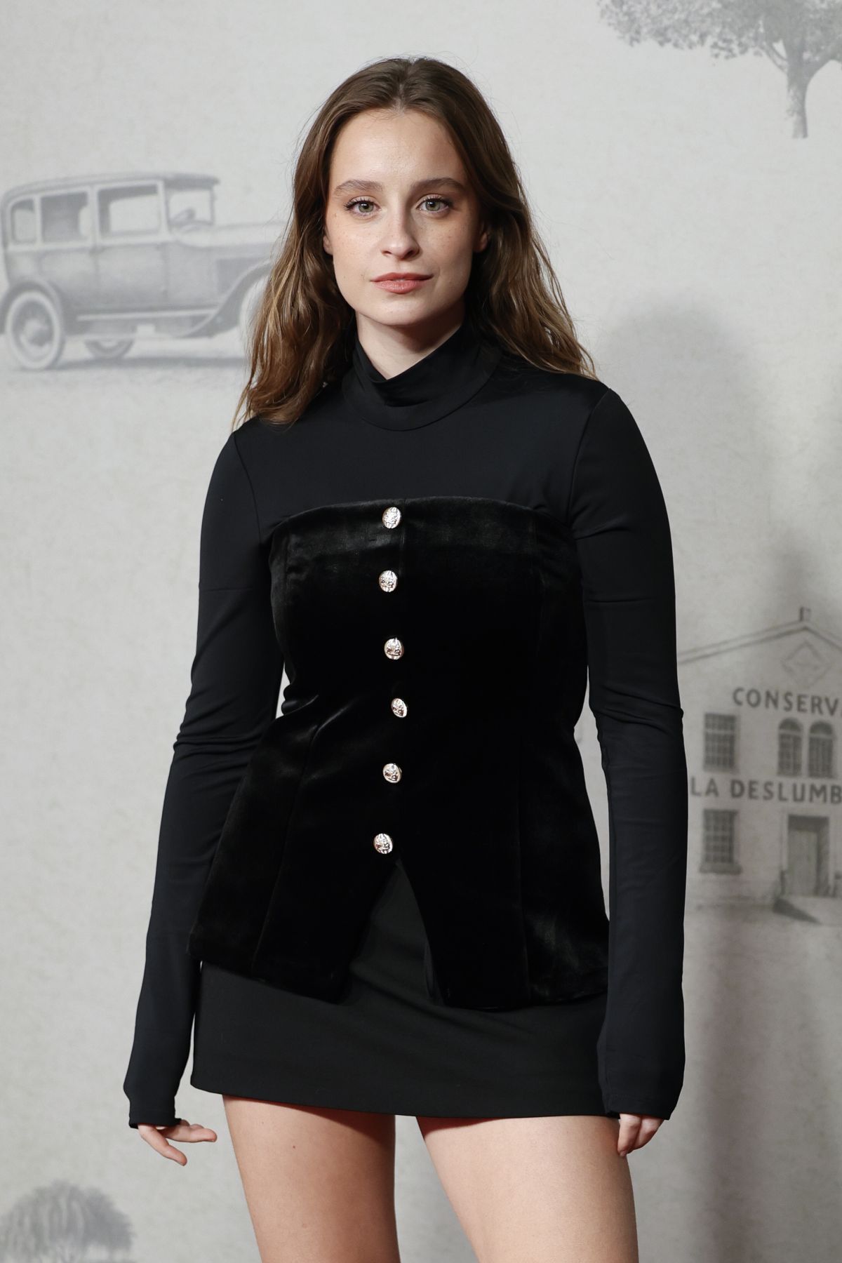 Sara Jimenez at Las Hijas De La Criada Premiere Madrid, November 2025