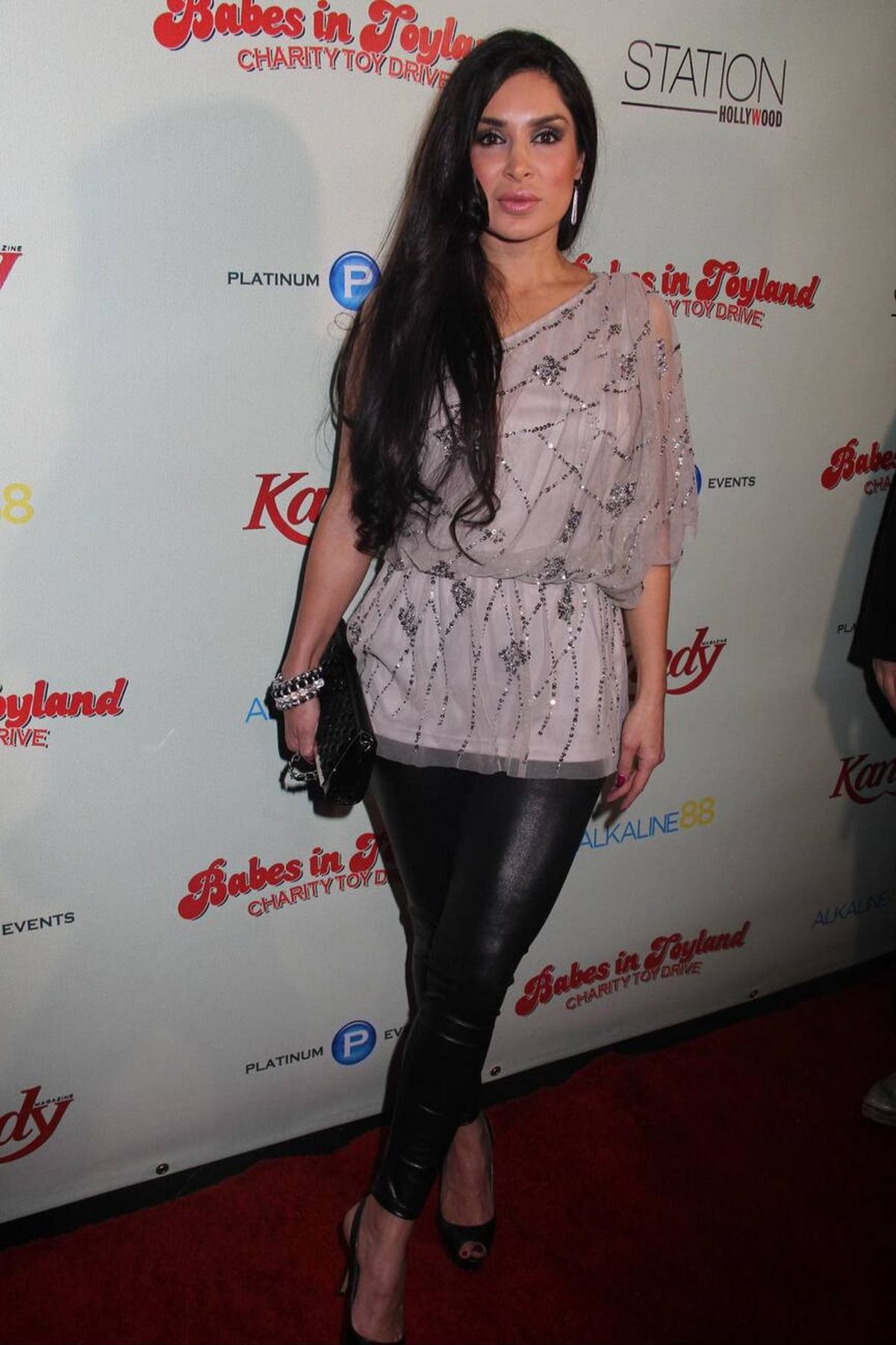 Saye Yabendeh at Babes in Toyland Charity Drive, December 2013