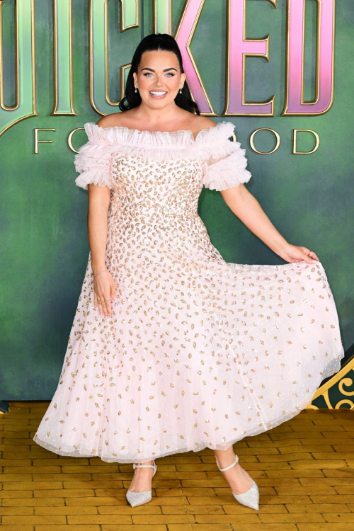 Scarlett Moffatt Wicked For Good European Premiere London, November 2025