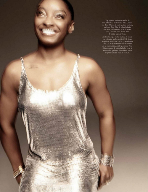 Simone Biles in Harpers Bazaar Spain, December 2025