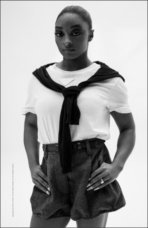 Simone Biles in Harpers Bazaar Spain, December 2025 11