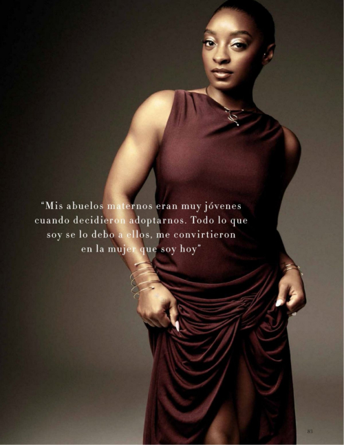 Simone Biles in Harpers Bazaar Spain, December 2025 6
