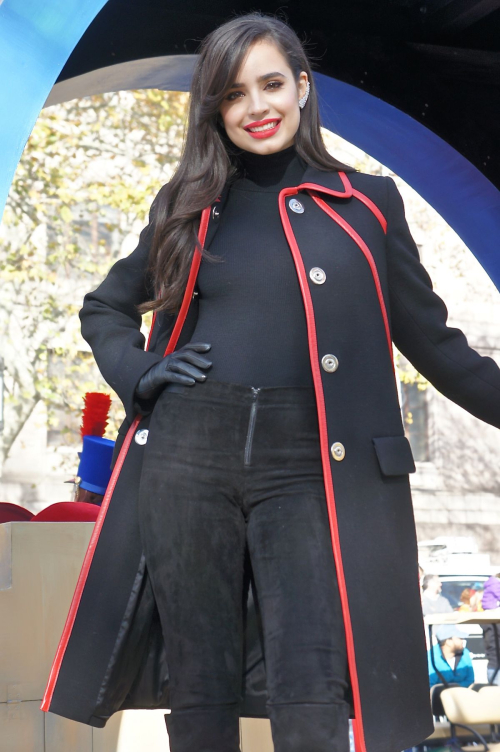 Sofia Carson 89th Macys Thanksgiving Day Parade, November 2015
