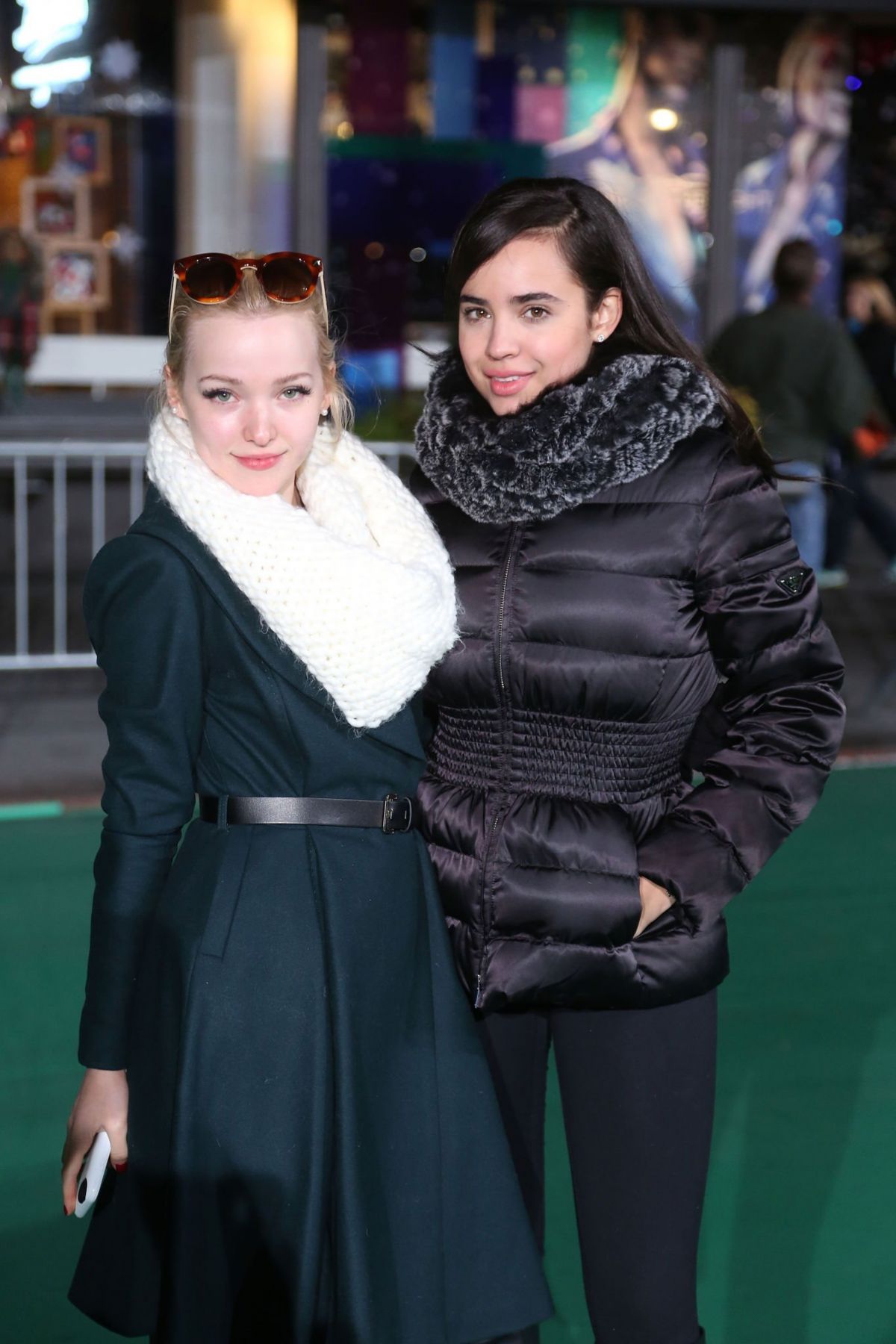 Sofia Carson Macys Thanksgiving Day Parade Rehearsals, November 2015