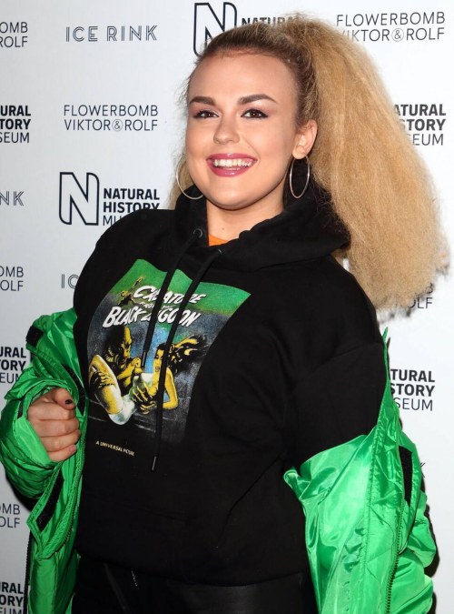 Tallia Storm at Ice Rink Launch Party, October 2019 1