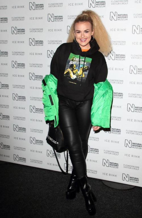 Tallia Storm at Ice Rink Launch Party, October 2019 2