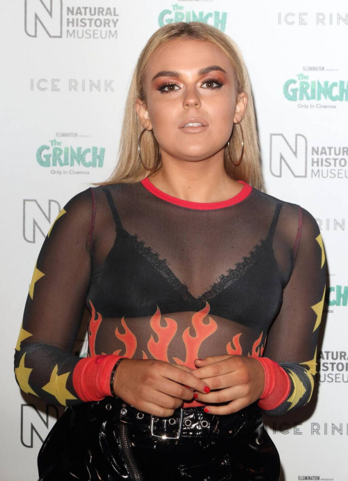 Tallia Storm at Winter Ice Rink Launch London, 2018 2