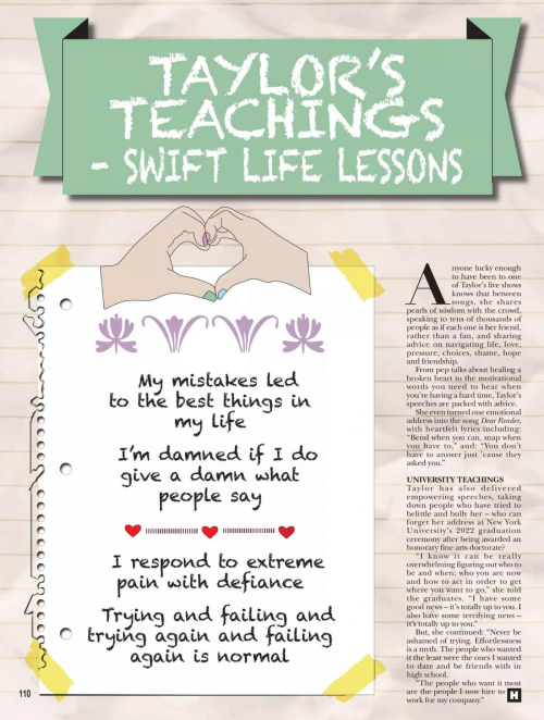 Taylor Swift Hello! Magazine Icon Series Ultimate Eras Tour 2025 46