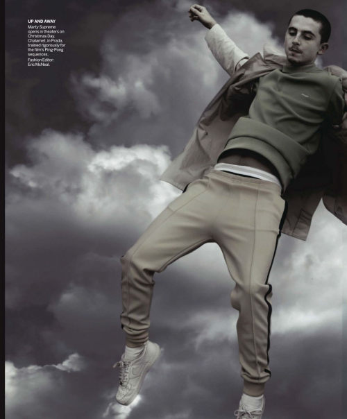 Timothee Chalamet Vogue US Magazine, December 2025 13