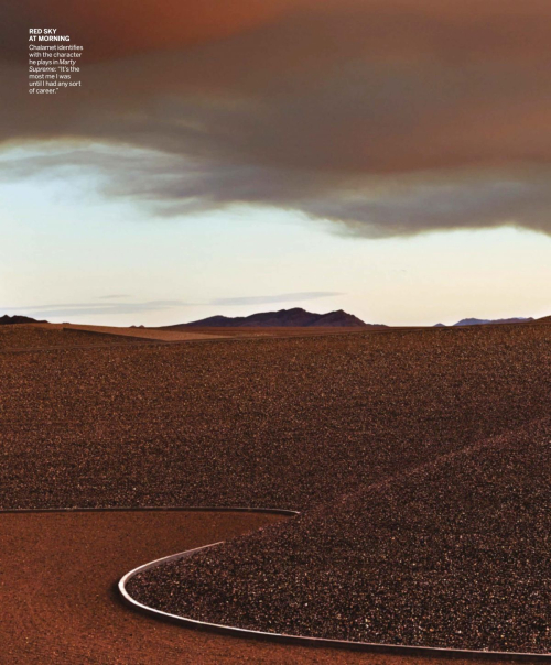 Timothee Chalamet Vogue US Magazine, December 2025 5