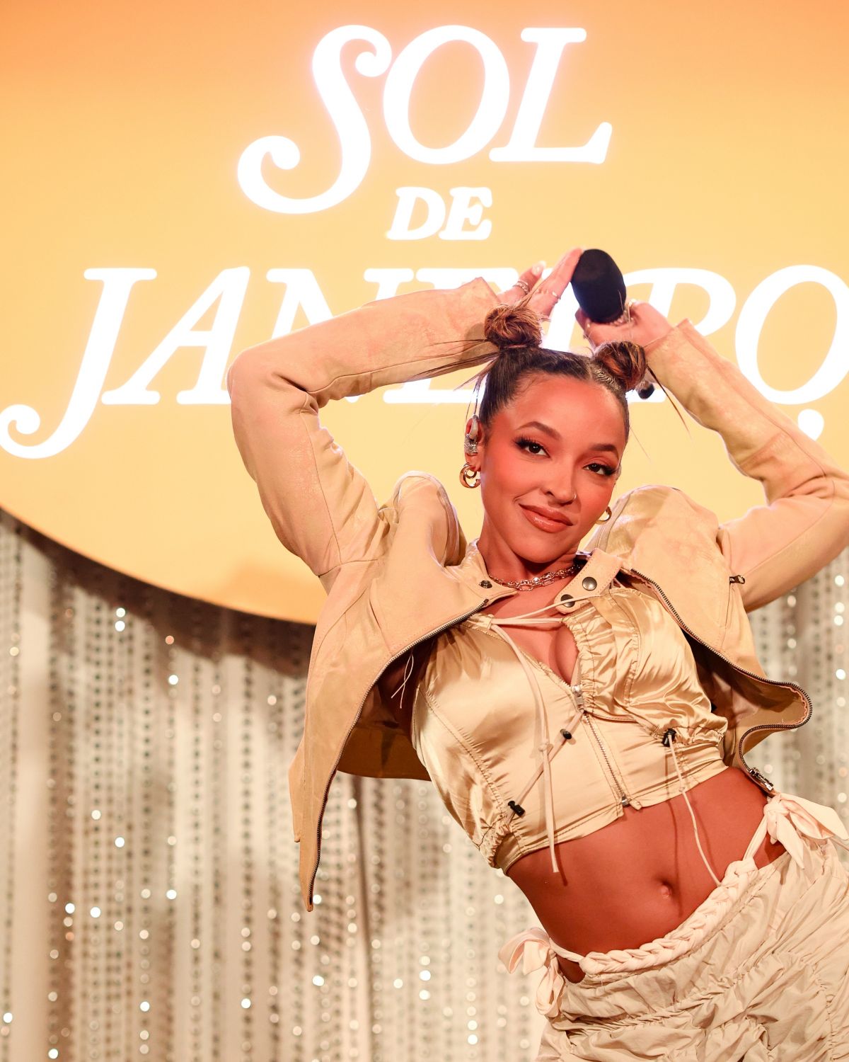 Tinashe Sol de Janeiro Holiday Launch Event New York, November 2025