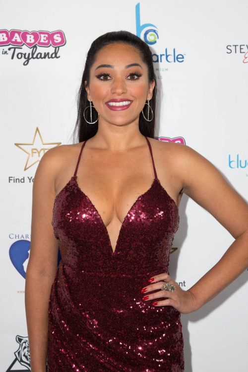 Violet Pino Babes in Toyland Charity Drive, 2017