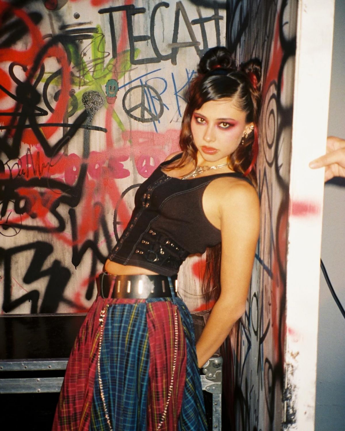 Xochitl Gomez Hot Topic Social Collision Campaign, November 2025