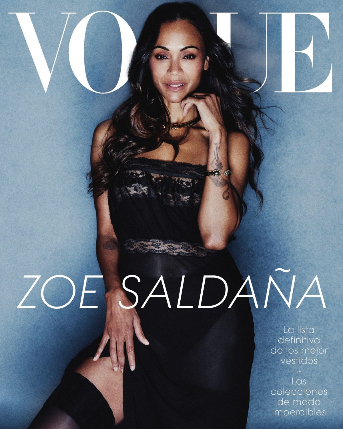 Zoe Saldana Vogue Mexico cover, December 2025