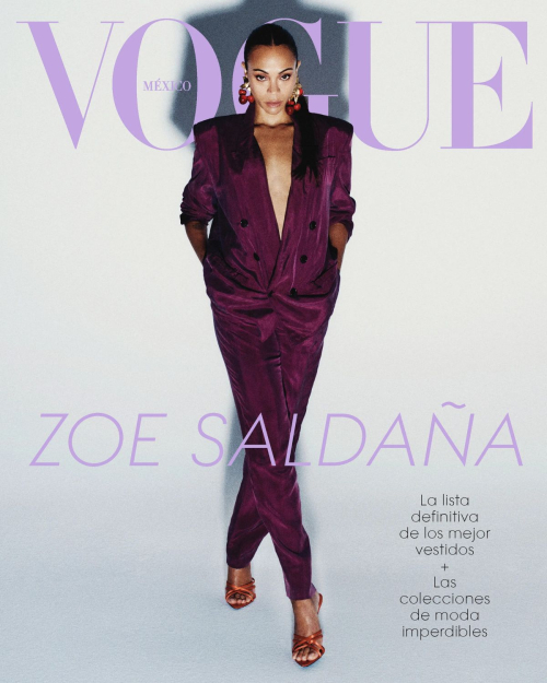 Zoe Saldana Vogue Mexico cover, December 2025 7