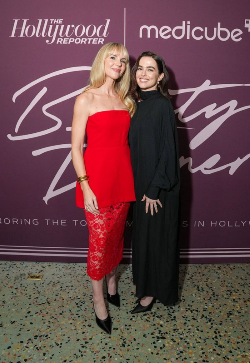 Zoey Deutch at Hollywood Reporter Medicube Beauty Dinner, 2025