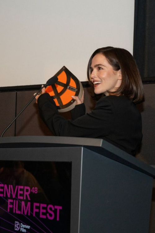 Zoey Deutch at Nouvelle Vague Screening in Denver, November 2025 4