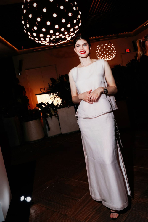 Alexandra Daddario at TAG Heuer Art Basel Miami Event, December 2025 3