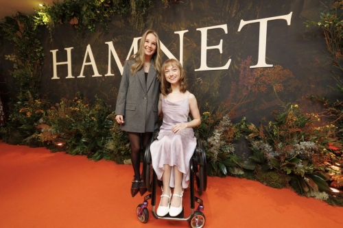 Alisha Weir Attends Irish Premiere of Hamnet, December 2025 1