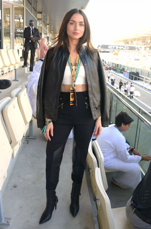 Ana De Armas at Formula One Abu Dhabi Grand Prix, December 2025 3