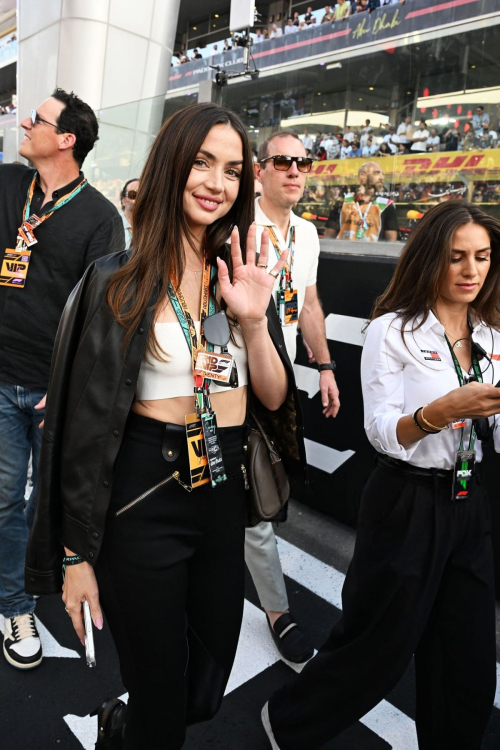 Ana De Armas at Formula One Abu Dhabi Grand Prix, December 2025 5