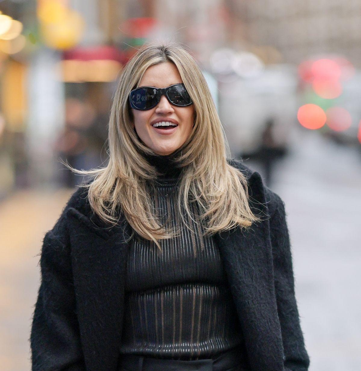 Ashley Roberts Arrives at Heart Radio Studio in London, December 2025 3