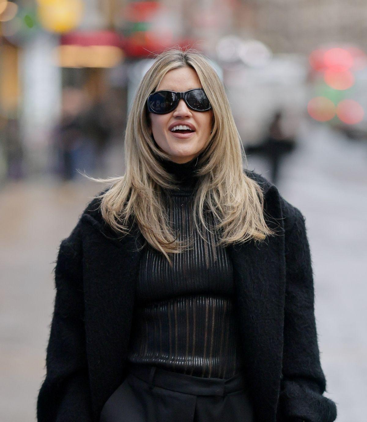 Ashley Roberts Arrives at Heart Radio Studio in London, December 2025 6