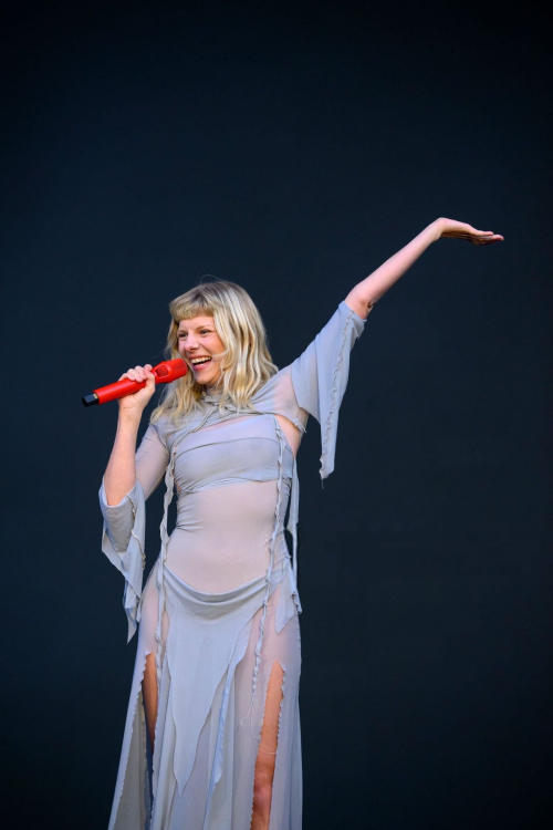 Aurora Performs Live at Rock en Seine Paris, August 2025 9