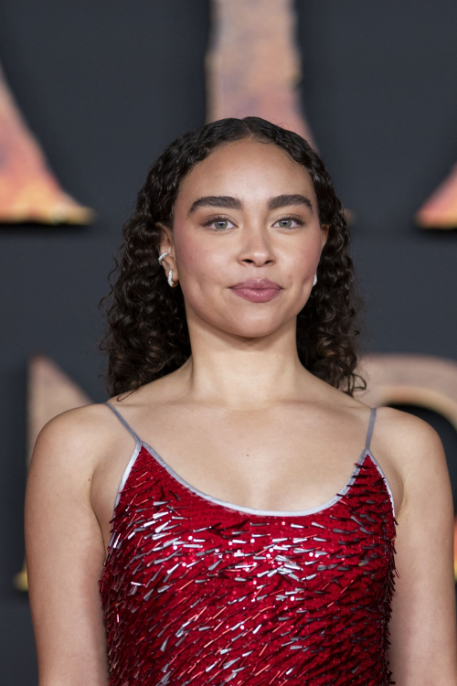 Bailey Bass at Avatar Fire and Ash European Premiere, December 2025 1