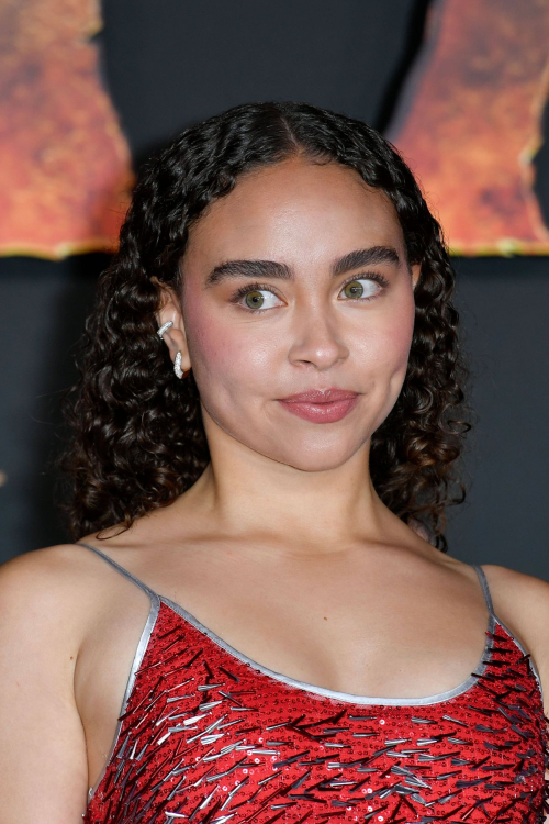 Bailey Bass at Avatar Fire and Ash European Premiere, December 2025 2