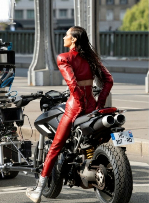 Bella Hadid on Set of The Beauty in Paris, December 2025 2