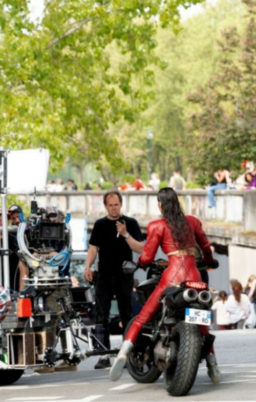 Bella Hadid on Set of The Beauty in Paris, December 2025 6