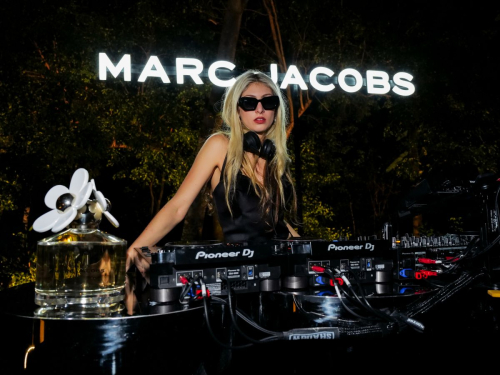 Blu Detiger at Marc Jacobs Garden of Joy Art Basel, December 2025 3