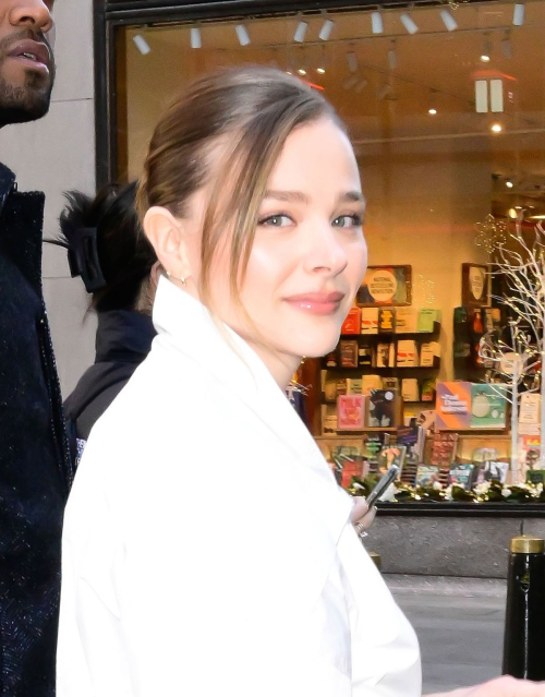 Chloe Moretz Arrives at Today Show Studios NYC, December 2025 1