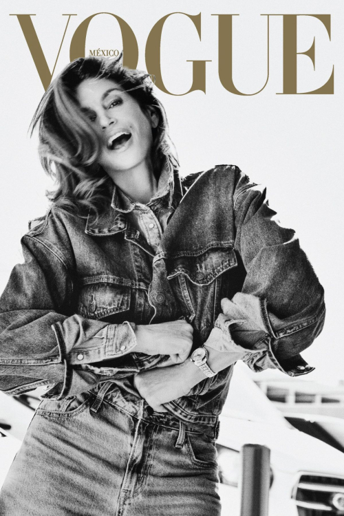 Cindy Crawford for Vogue Mexico and Latin America, January 2026